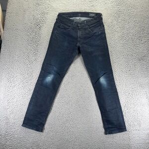 Bonobos Jeans Men 28x30 Blue Cotton Denim Straight Travel Workwear Faded Stretch